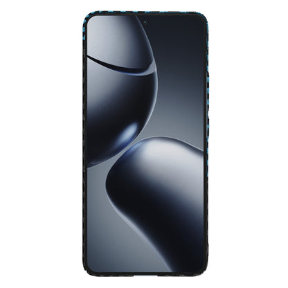 Husa pentru Xiaomi 14T Pro, Techsuit, Carbonite FiberShell, Neagra Bleu