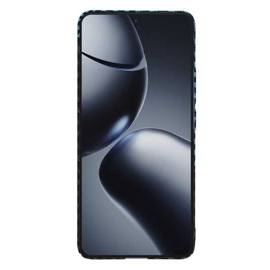 Husa pentru Xiaomi 14T Pro, Techsuit, Carbonite FiberShell, Neagra Bleu