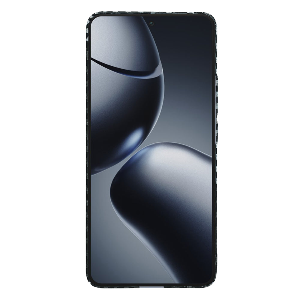 Husa pentru Xiaomi 14T Pro, Techsuit, Carbonite FiberShell, Neagra Gri
