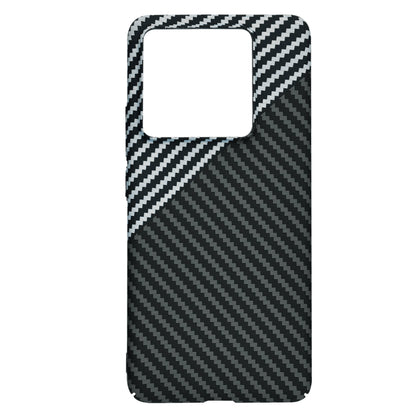Husa pentru Xiaomi 14T Pro, Techsuit, Carbonite FiberShell, Neagra Gri