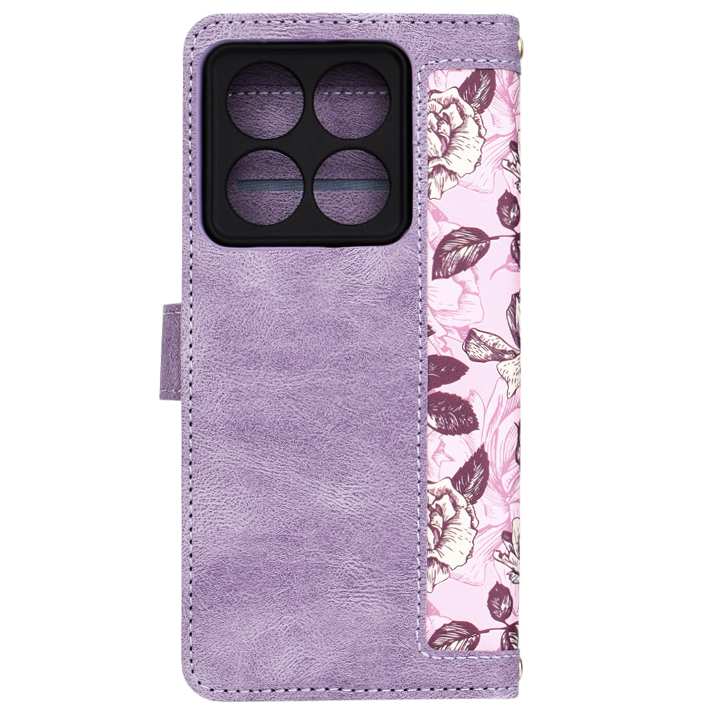 Husa pentru Xiaomi 14T Pro, Techsuit, FlipCraft, Mov