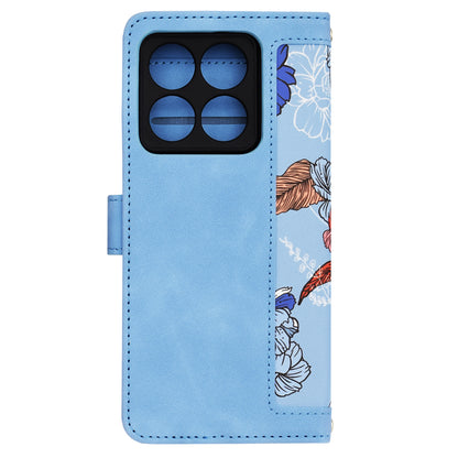 Husa pentru Xiaomi 14T, Techsuit, FlipCraft, Bleu