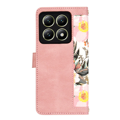 Husa pentru Xiaomi 14T, Techsuit, FlipCraft, Roz