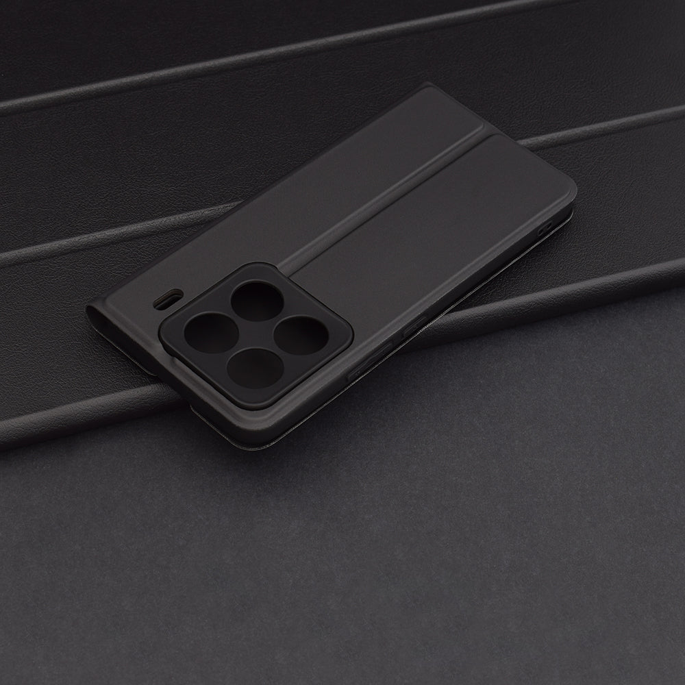 Husa pentru Xiaomi 15 Pro, Techsuit, Magskin Book, Neagra