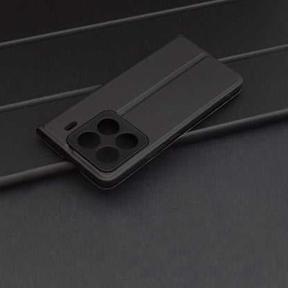 Husa pentru Xiaomi 15 Pro, Techsuit, Magskin Book, Neagra