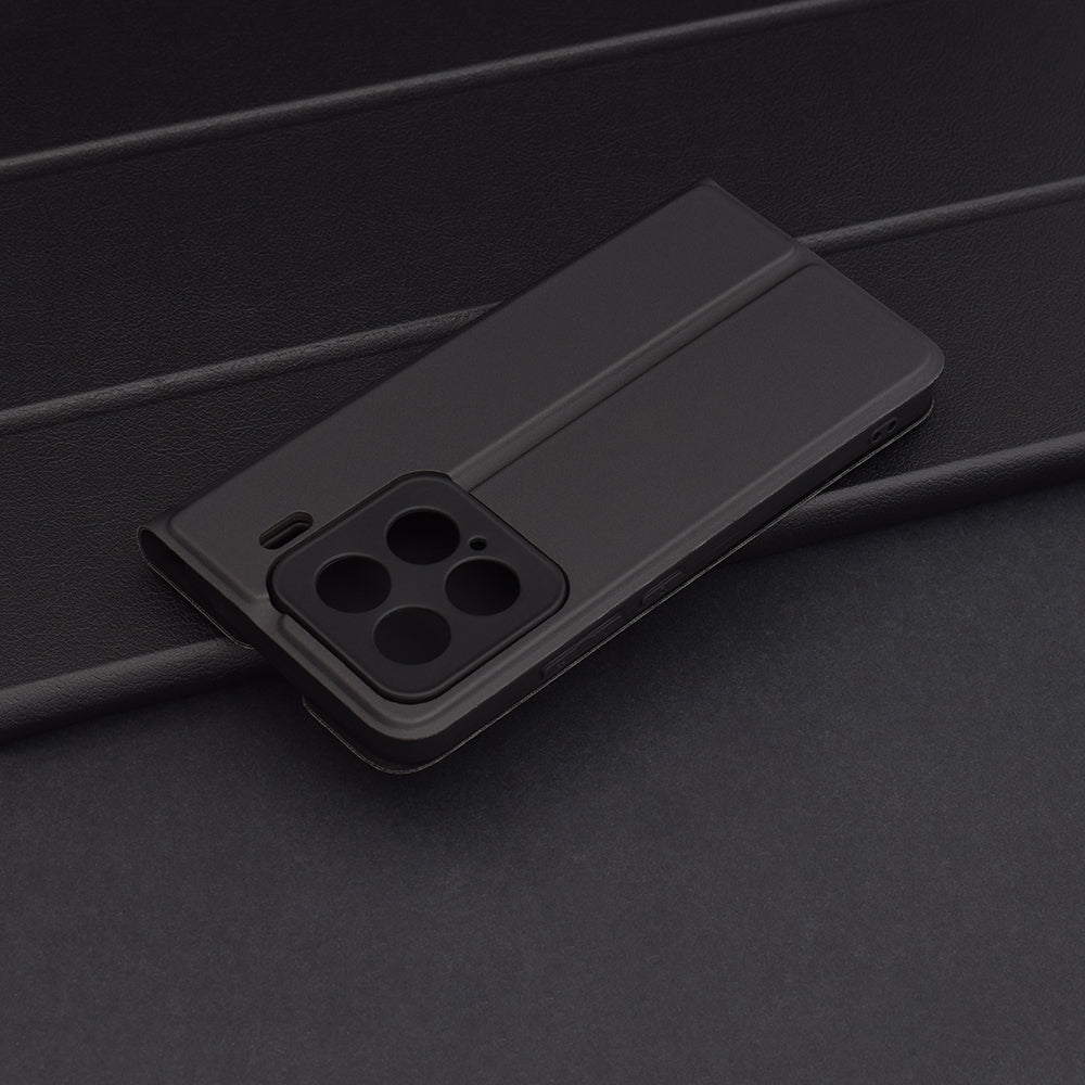 Husa pentru Xiaomi 15, Techsuit, Magskin Book, Neagra