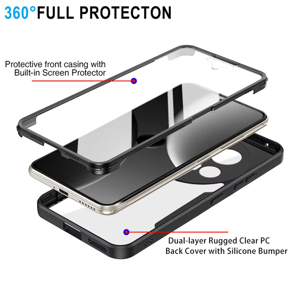 Husa pentru Xiaomi 15 Ultra, Techsuit, ColorVerse 360, Neagra