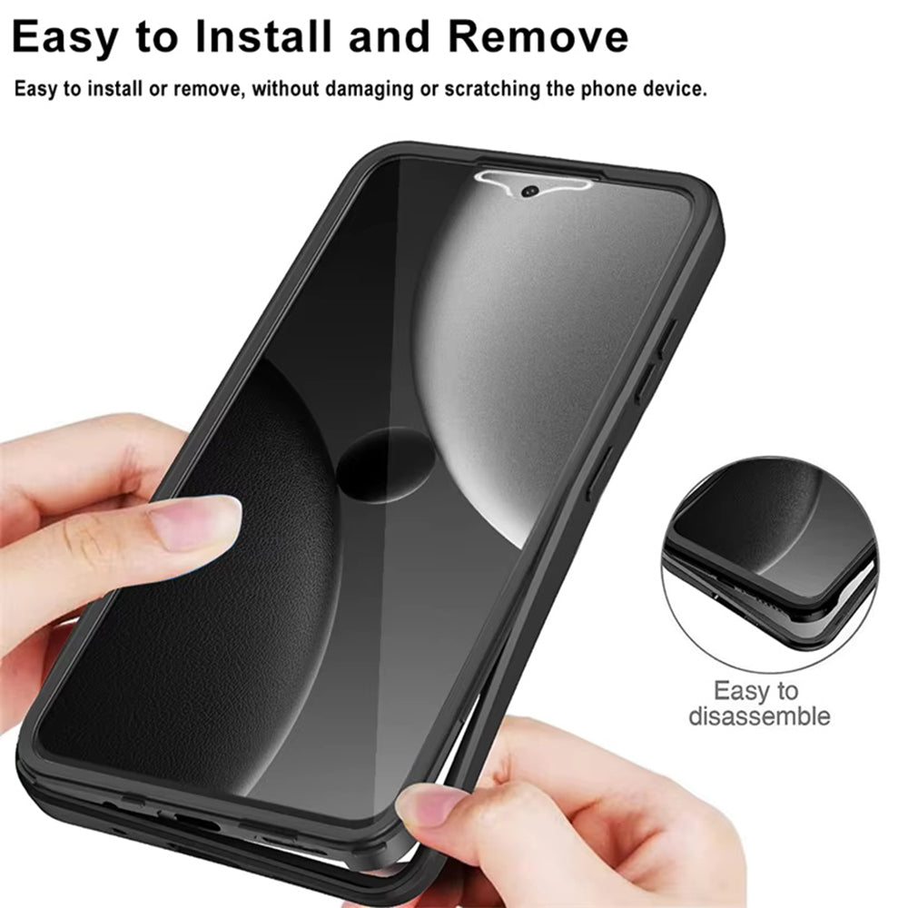 Husa pentru Xiaomi 15 Ultra, Techsuit, ColorVerse 360, Neagra