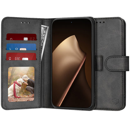 Husa Xiaomi 15T Pro Techsuit Diary Book Neagra