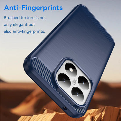 Husa pentru Xiaomi 15T, Techsuit, Carbon, Albastra