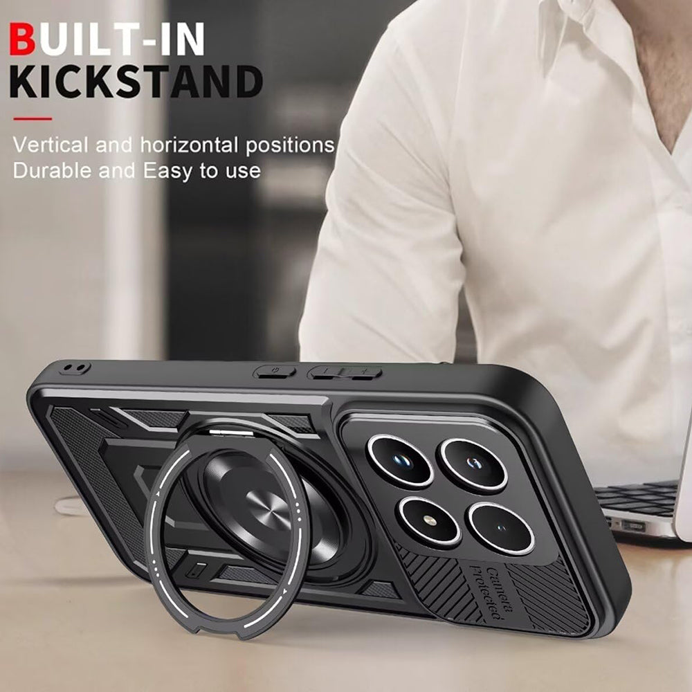 Husa pentru Xiaomi 17, Techsuit, RuggedCam, Mov