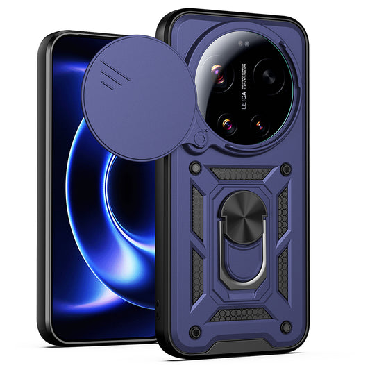 Husa pentru Xiaomi 17 Ultra, Techsuit, CamShield, Albastra