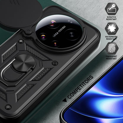 Husa pentru Xiaomi 17 Ultra, Techsuit, CamShield, Albastra
