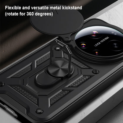 Husa pentru Xiaomi 17 Ultra, Techsuit, CamShield, Albastra