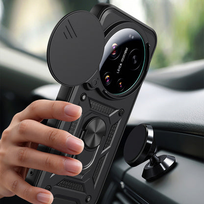 Husa pentru Xiaomi 17 Ultra, Techsuit, CamShield, Albastra