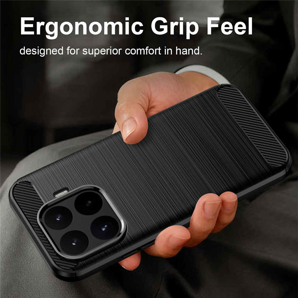 Husa pentru Xiaomi 17T, OEM, Carbon Black, Neagra
