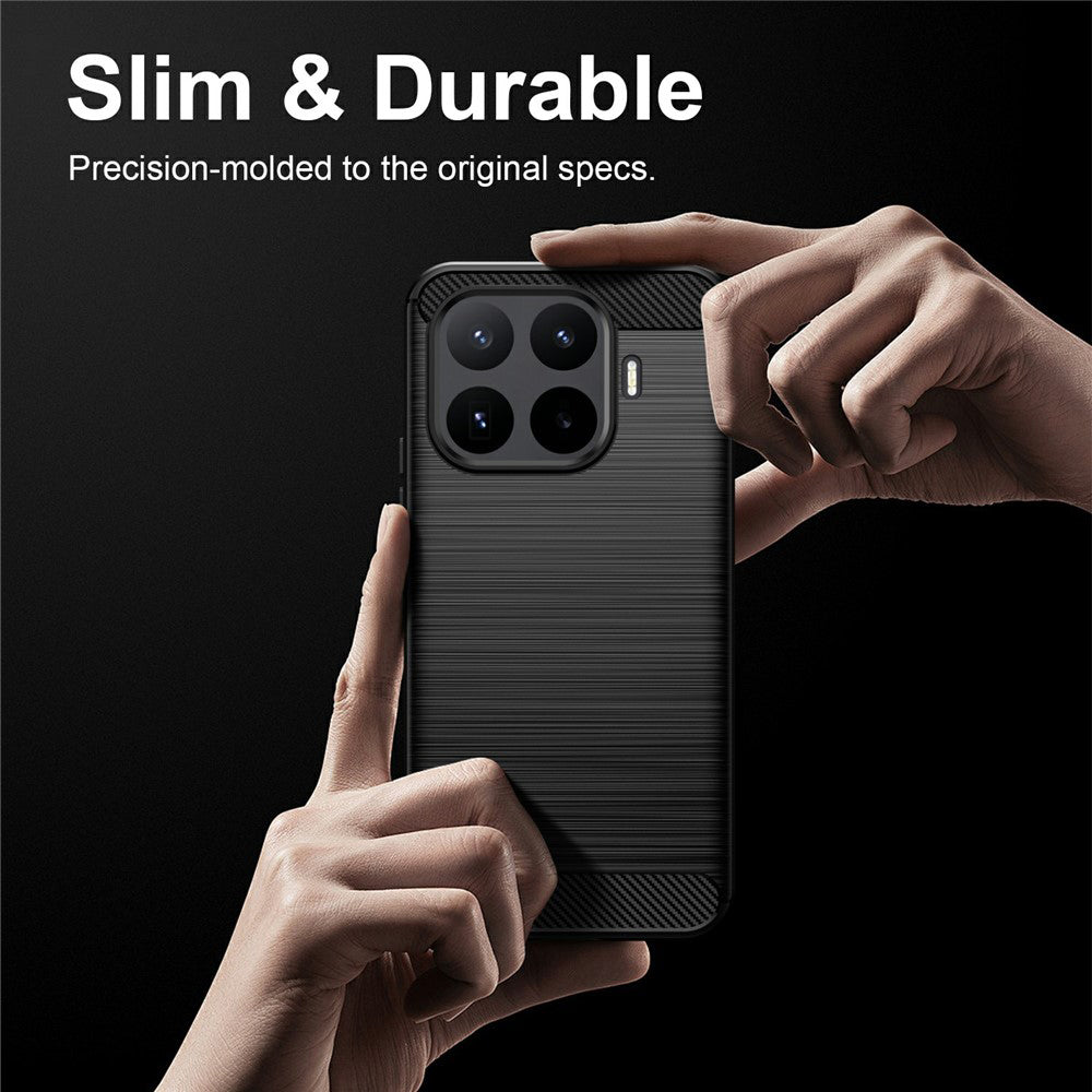 Husa pentru Xiaomi 17T Pro, Techsuit, Carbon, Neagra