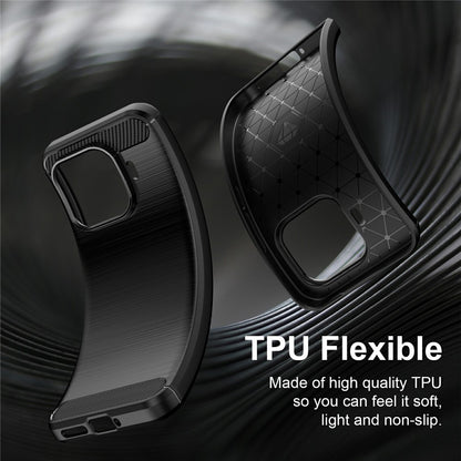 Husa pentru Xiaomi 17T Pro, Techsuit, Carbon, Neagra