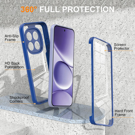 Husa pentru Xiaomi 17T Pro, Techsuit, ColorVerse 360, Albastra