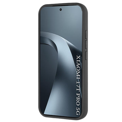 Husa pentru Xiaomi 17T Pro, Techsuit, Glinth, Neagra