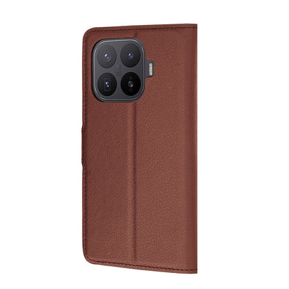 Husa pentru Xiaomi 17T Pro, Techsuit, Leather Folio, Maro