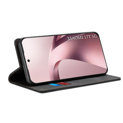 Husa pentru Xiaomi 17T, Techsuit, Confy, Neagra