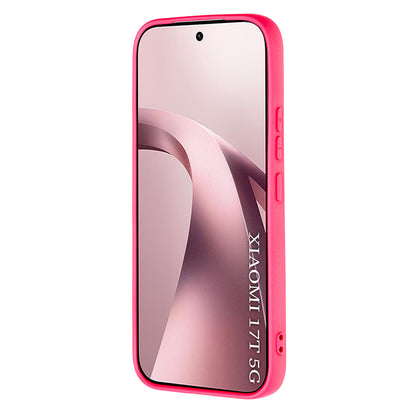 Husa pentru Xiaomi 17T, Techsuit, SoftFlex, Roz Inchis