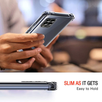 Husa pentru Xiaomi Mi 10 Lite 5G, Techsuit, Shockproof Clear, Transparenta