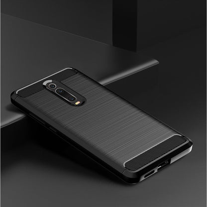 Husa pentru Xiaomi Mi 9T Pro / 9T / Redmi K20 Pro / K20, Techsuit, Carbon, Neagra