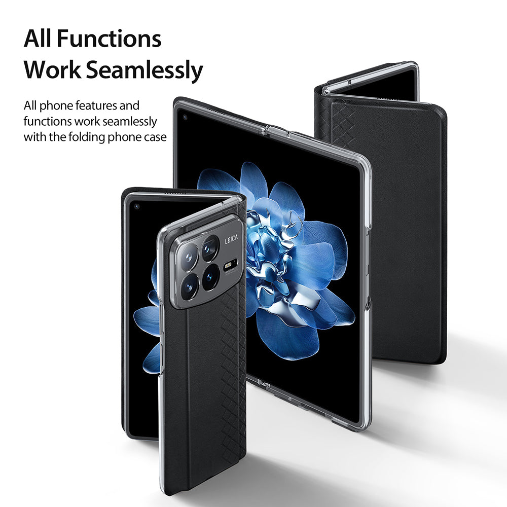 Husa pentru Xiaomi Mix Fold 4, DUX DUCIS, Bril, Neagra