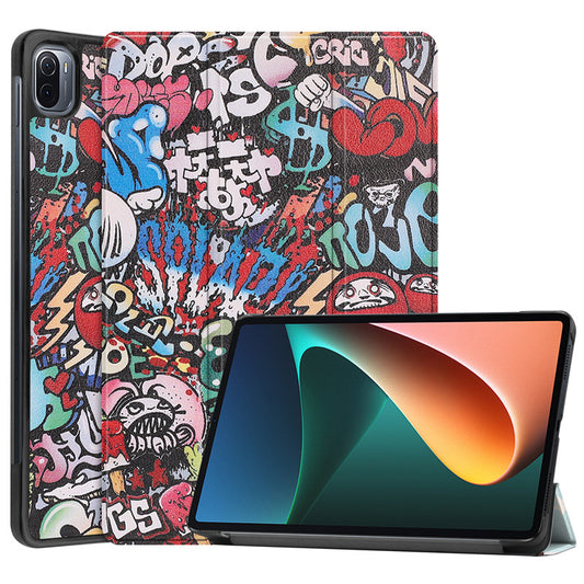 Husa pentru Xiaomi Pad 5 / 5 Pro, Techsuit, FoldPro Urban Vibe, Multicolor
