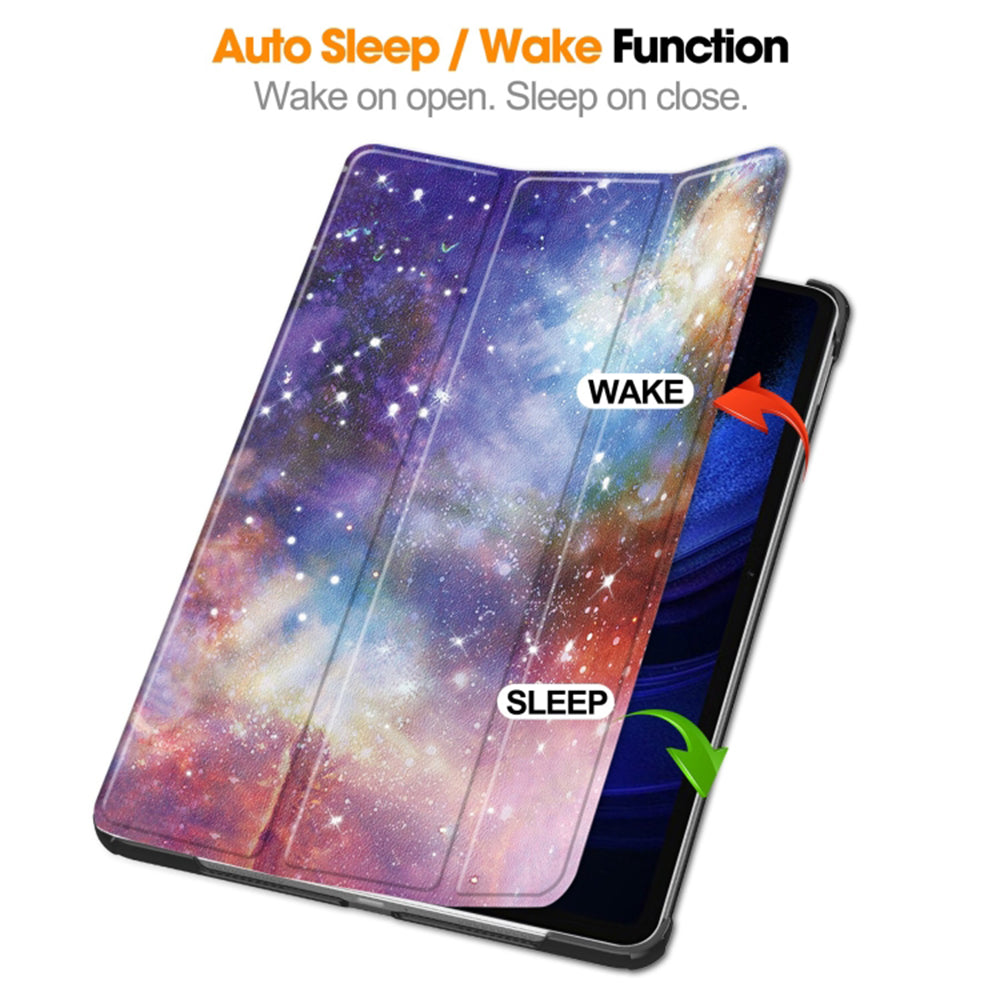 Husa pentru Xiaomi Pad 6 / 6 Pro, Techsuit, FoldPro Galaxy, Multicolor
