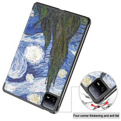 Husa pentru Xiaomi Pad 6 / 6 Pro, Techsuit, FoldPro Starry Night, Multicolor