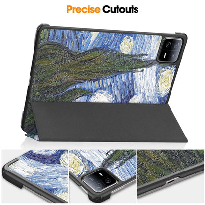 Husa pentru Xiaomi Pad 6 / 6 Pro, Techsuit, FoldPro Starry Night, Multicolor