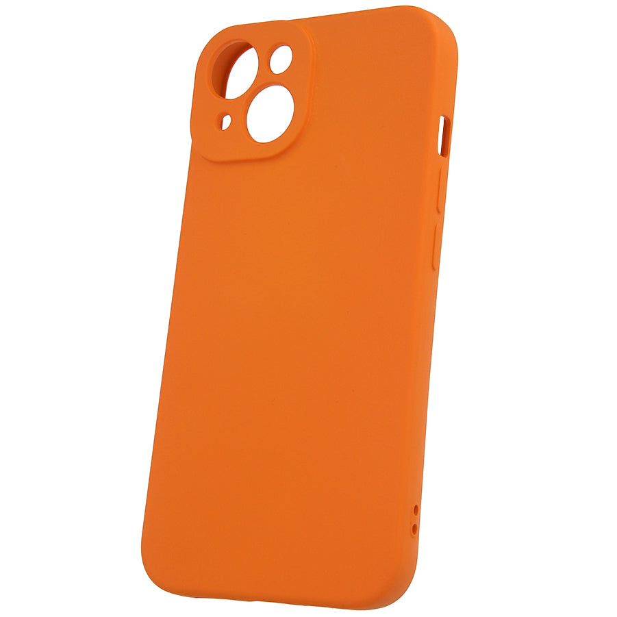 Husa pentru Xiaomi Poco M6 / Redmi 13C 5G, OEM, Silicone, Portocalie