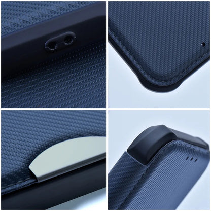 Husa pentru Xiaomi Poco C75 5G / C75 / Redmi 14C, OEM, Razor Book, Albastra
