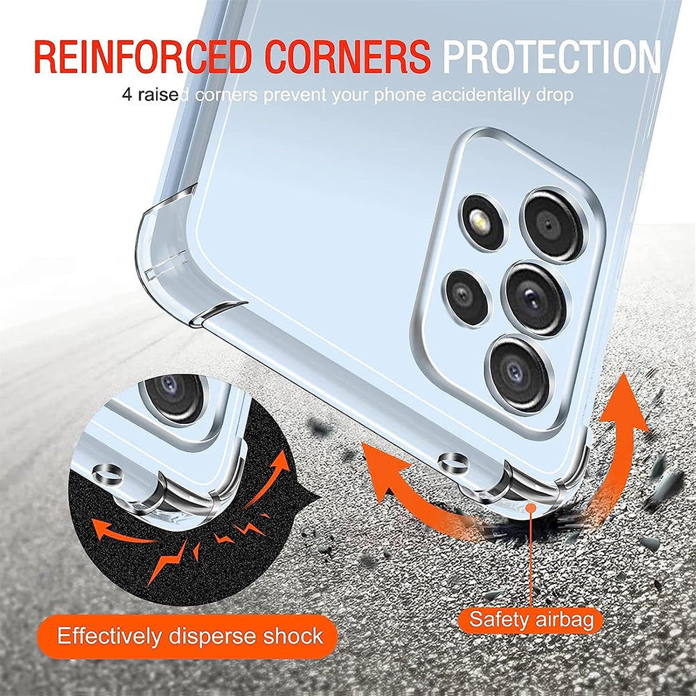 Husa pentru Xiaomi Poco C40, Techsuit, Shockproof Clear, Transparenta