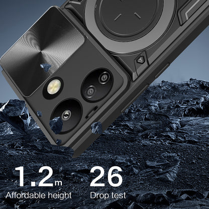 Husa pentru Xiaomi Poco C65 / Redmi 13C, Techsuit, CamGuard Pro, Neagra