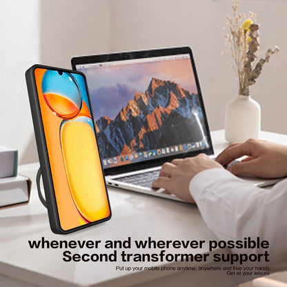 Husa pentru Xiaomi Poco C65 / Redmi 13C, Techsuit, CamGuard Pro, Neagra