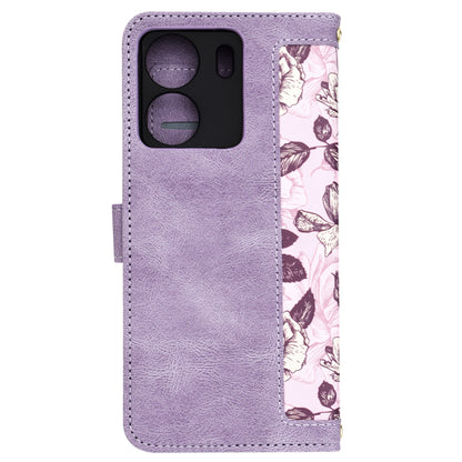 Husa pentru Xiaomi Poco C65 / Redmi 13C, Techsuit, FlipCraft, Mov