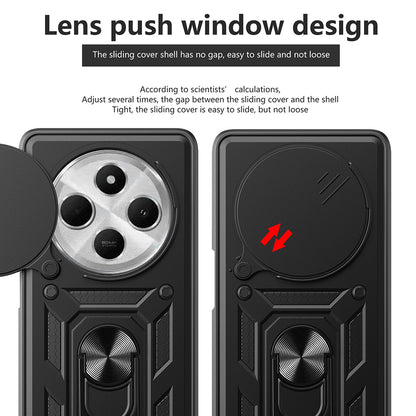Husa pentru Xiaomi Poco C75 / Redmi 14C, Techsuit, CamShield, Verde