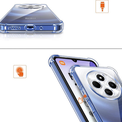 Husa pentru Xiaomi Poco C75 / Redmi 14C, Techsuit, Shockproof Clear, Transparenta