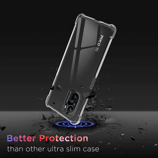 Husa pentru Xiaomi Poco F3 / Mi 11i, Techsuit, Shockproof Clear, Transparenta