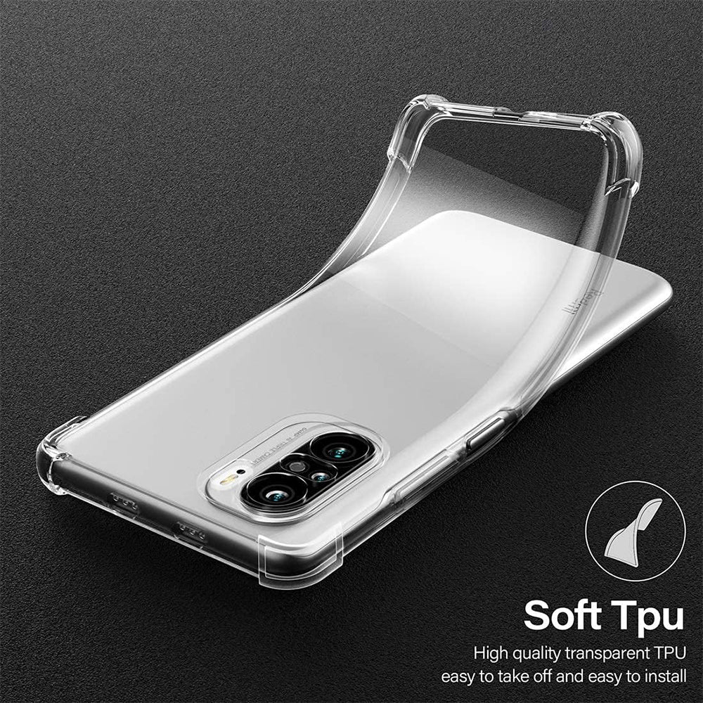Husa pentru Xiaomi Poco F3 / Mi 11i, Techsuit, Shockproof Clear, Transparenta