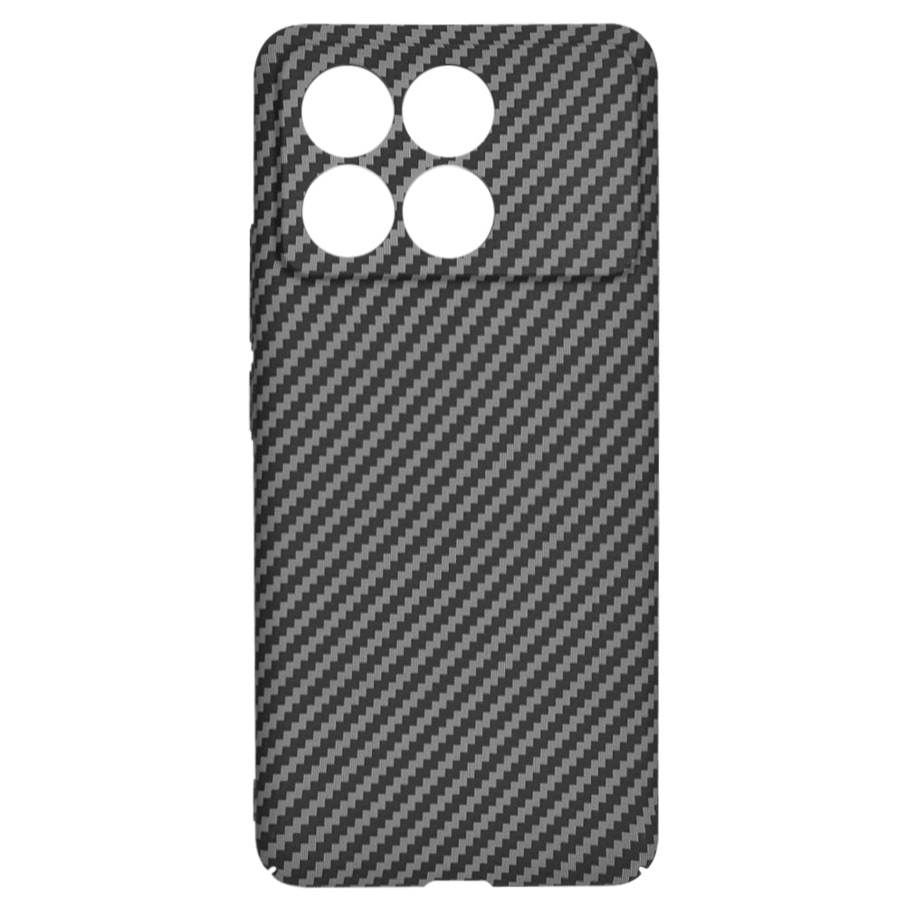 Husa pentru Xiaomi Poco F6 Pro, Techsuit, Carbonite FiberShell, Neagra