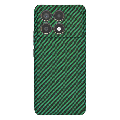 Husa pentru Xiaomi Poco F6 Pro, Techsuit, Carbonite FiberShell, Verde