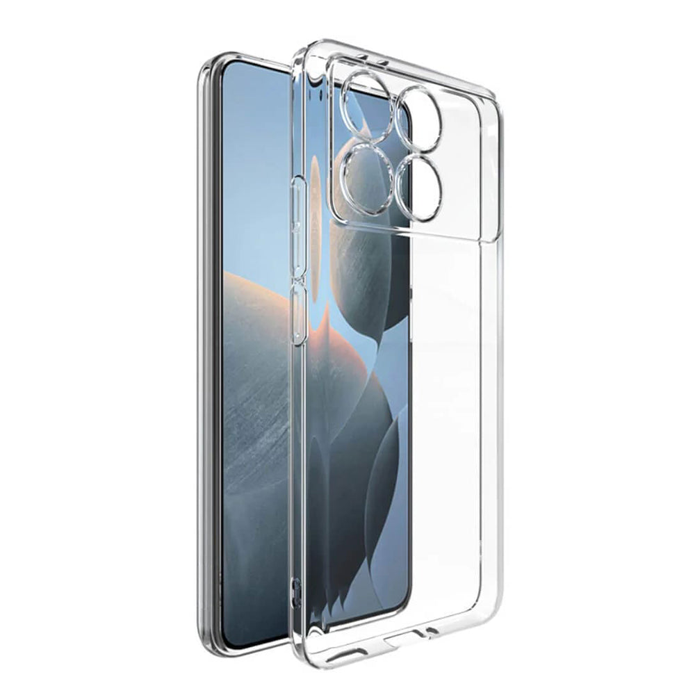 Husa pentru Xiaomi Poco F6 Pro, Techsuit, Clear, Transparenta