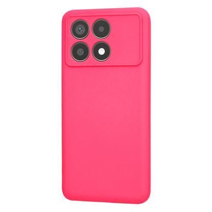 Husa pentru Xiaomi Poco F6 Pro, Techsuit, SoftFlex, Roz Inchis