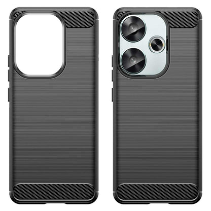 Husa pentru Xiaomi Poco F6, Techsuit, Carbon, Neagra