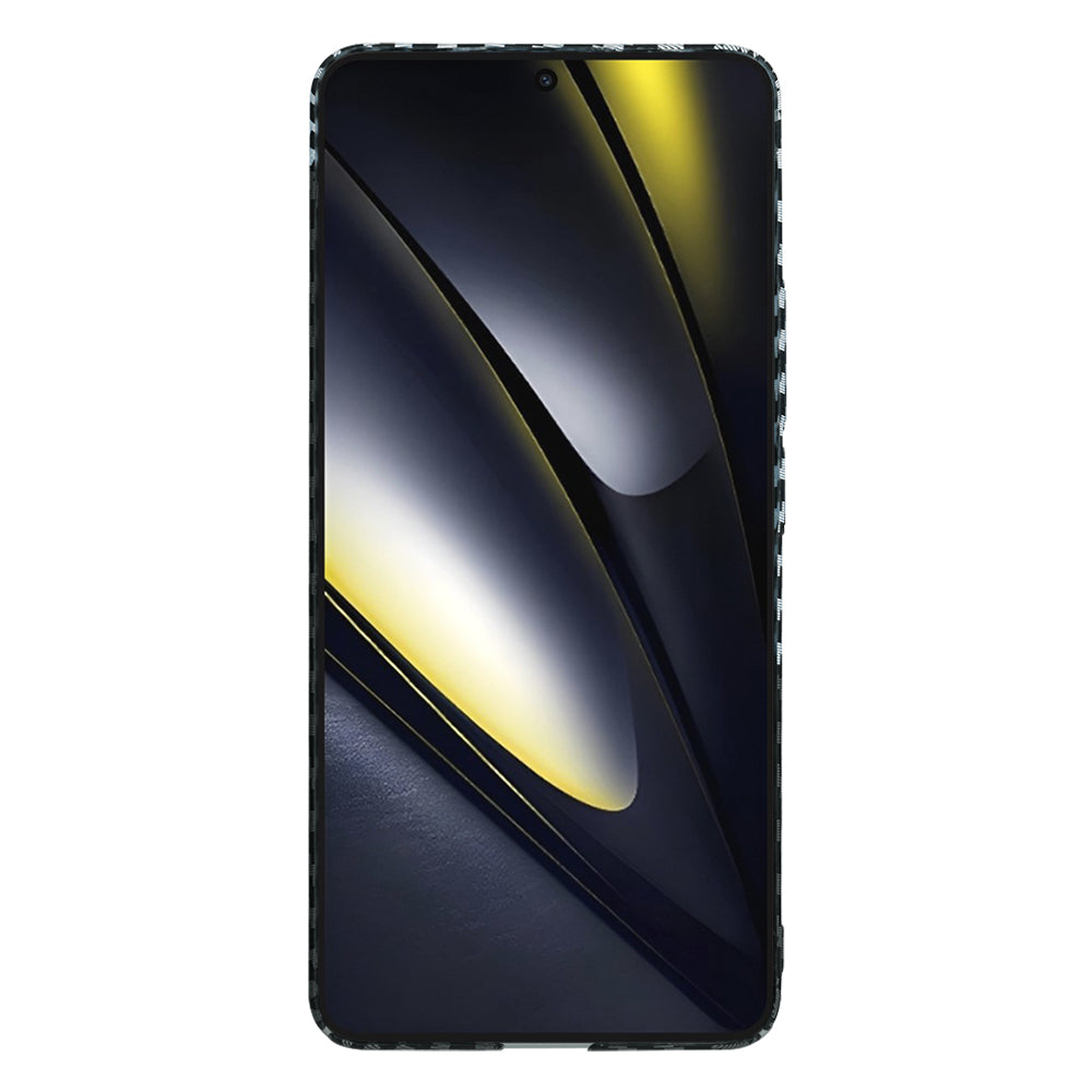 Husa pentru Xiaomi Poco F6, Techsuit, Carbonite FiberShell, Neagra Gri